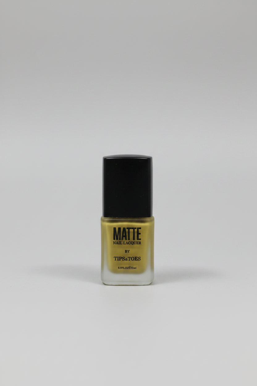 T&T Matt NAIL LACQUER 12PC Inner - Yellow