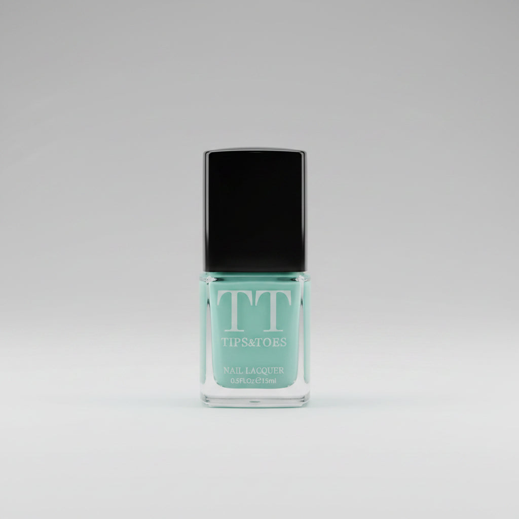 T&T Classic NAIL LACQUER 12PC Inner - Aqua Blue