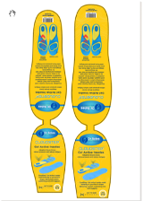 TPE Cloud Insoles Men (72PC Carton)