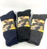 Mens Work Sock 3pk (36pce). SZ: 6-11 (36PC Carton)