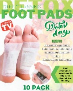 Detox Foot Pads 10pk - Detox Days (96PC Carton)