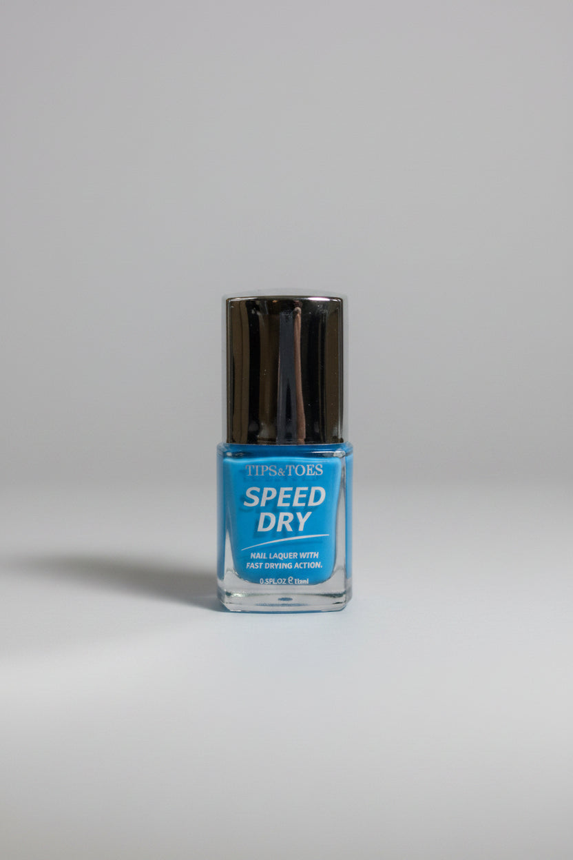 T&T Speed Dry NAIL LACQUER 12PC Inner - Blue
