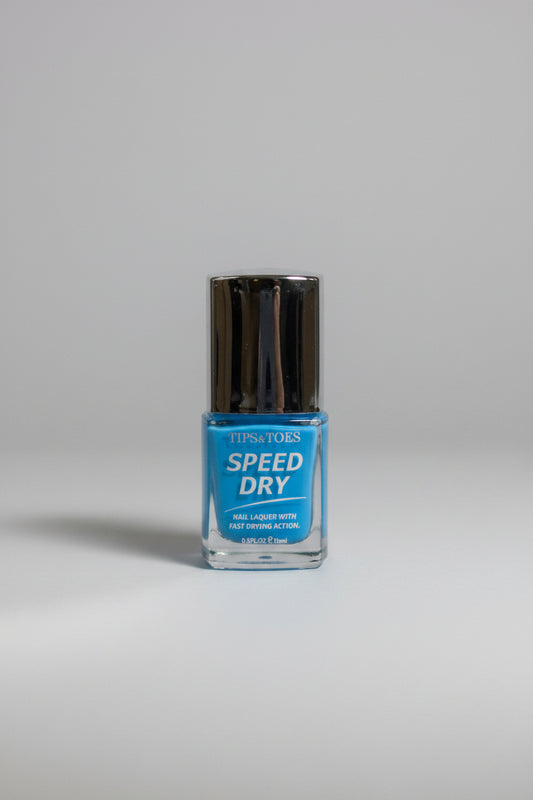 T&T Speed Dry NAIL LACQUER 12PC Inner - Blue