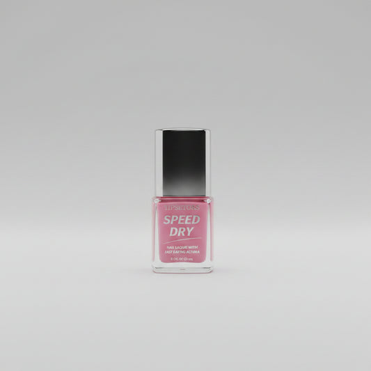 T&T Speed Dry NAIL LACQUER 12PC Inner - Pink Sparkle