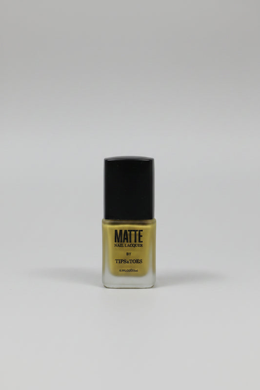 T&T Matt NAIL LACQUER 12PC Inner - Yellow
