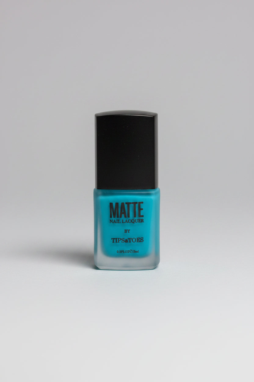 T&T Matt NAIL LACQUER 12PC Inner -  Blue
