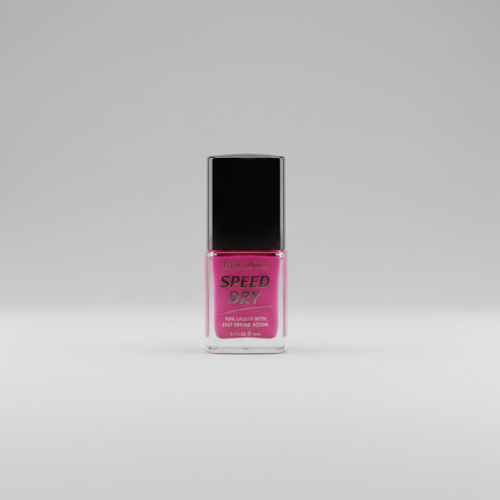 T&T Speed Dry NAIL LACQUER 12PC Inner - Classic PInk