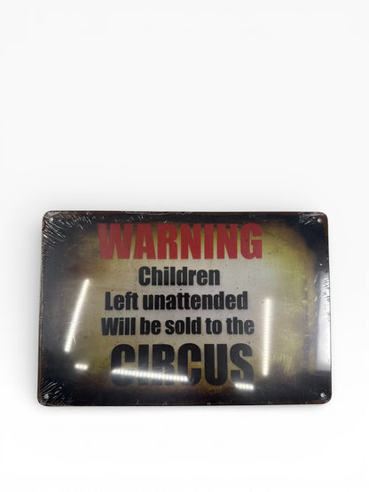 20 x 30 Metal Plate Signs Mix- 5 48PCS Carton