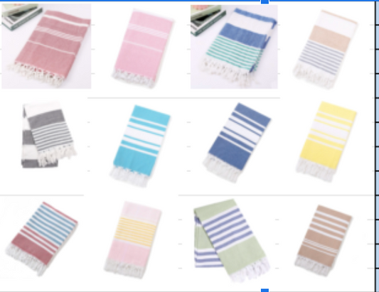 Turkish Towel Mix B (48PC Carton)