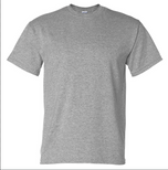 Black Tshirt - Grey 100% Cotton (48PCS)