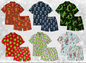 Festive Hawaiian Shirt Mix 1 (72PC Carton)