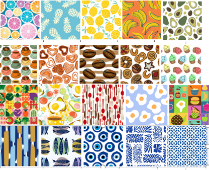 MICROFIBRE KITCHEN TOWEL ASSORTED 5 PACK ($3) 24PC Carton