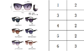 5167 SUNGLASSES (20PC Inner)