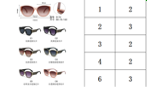 6098 SUNGLASSES (20PC Inner)