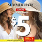 Ladies Summer Hats  (Assorted Colours, Styles) (60PC Carton)