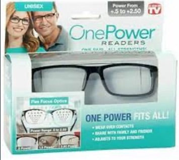 One Power Multi Focus Reading Glasses (120PC Carton)