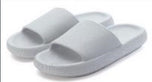 Ladies White Cloud Slides (24PC Carton)