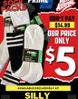 Mens 3pk Crew Sport Socks (24PC Carton)