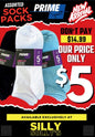 Ladies 5pk Cotton Ankle Sport Sock (48PC Carton)