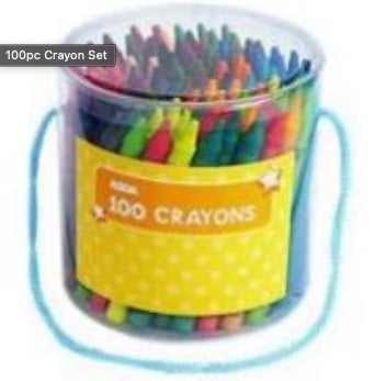 100pc Crayon Set (3PC Carton)