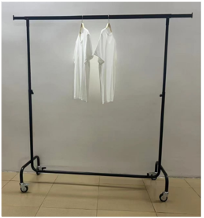 Shop fittings Double Tshirt Stand ( Black )