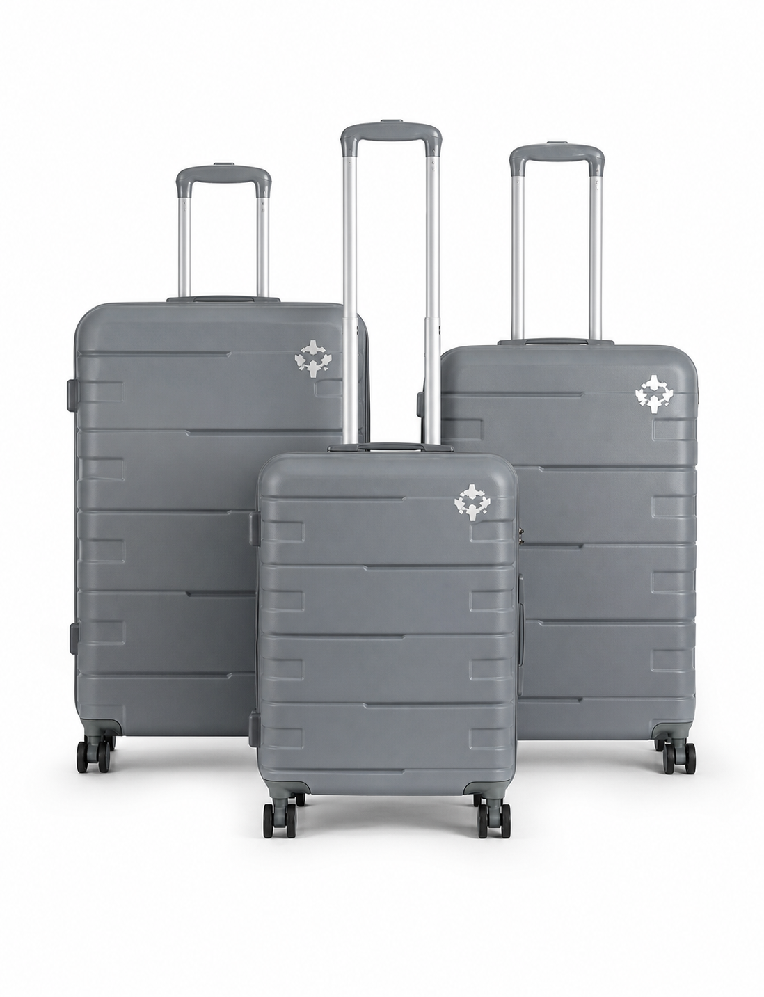 RE003 grey luggage set 21 25 and 29 inch