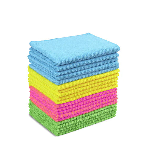 10PK Microfibre Cleaning Cloths (Carton Of 24)