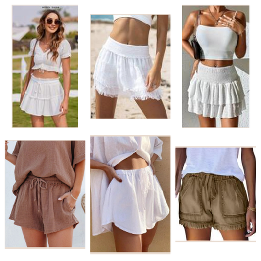 2026 Stock — Summer Soul Shorts & Skirts Mix 3 (36PC Carton)